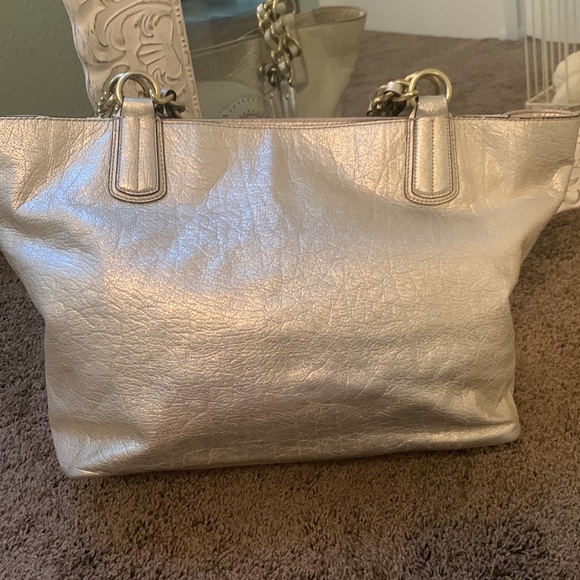 REDUCED ‼️ Coach Leather Satchel - Picture 5 of 13